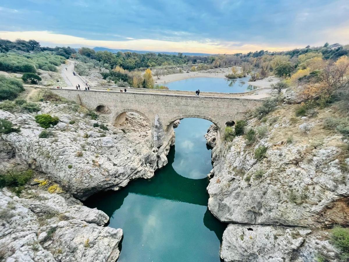 Studio 40 M 2 Pres St Guilhem Le Desert Et Riviere La Boissière Kültér fotó